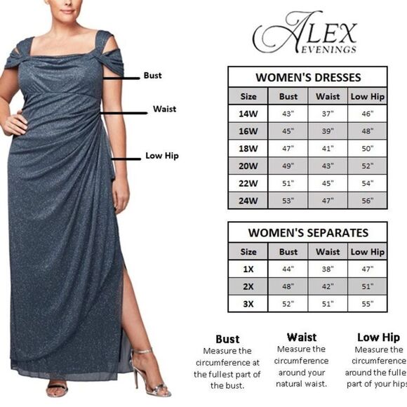 Alex Evenings V-Neck Ruched Rhinestone Ruffle Formal Gown Black Long Size 2 NEW - Picture 16 of 16